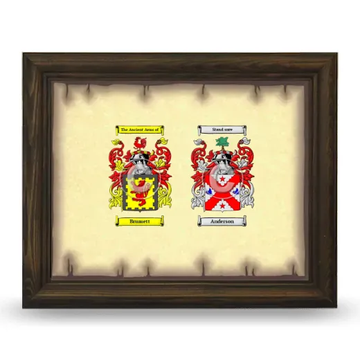 Anniversary Framed - Brown