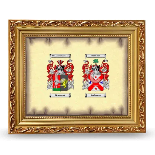 Anniversary Framed - Gold