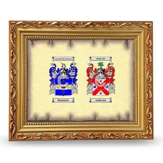 Anniversary Framed - Gold