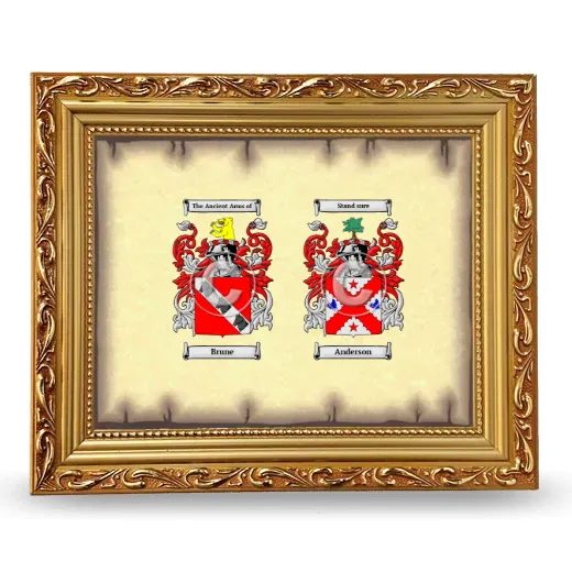 Anniversary Framed - Gold