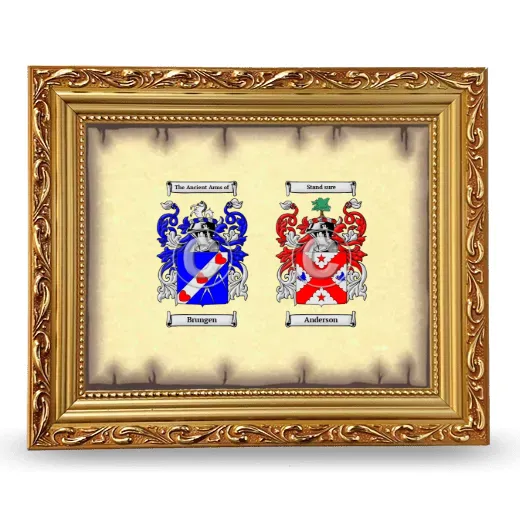 Anniversary Framed - Gold