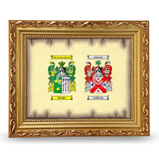 Anniversary Framed - Gold