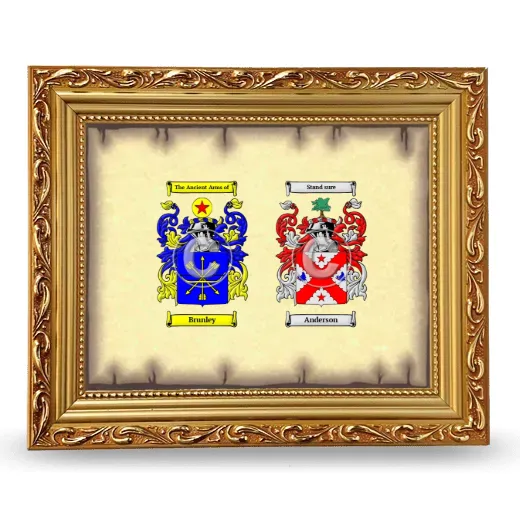 Anniversary Framed - Gold