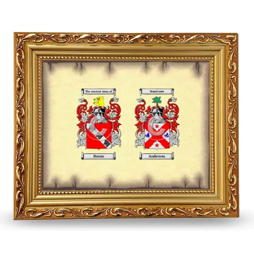 Anniversary Framed - Gold