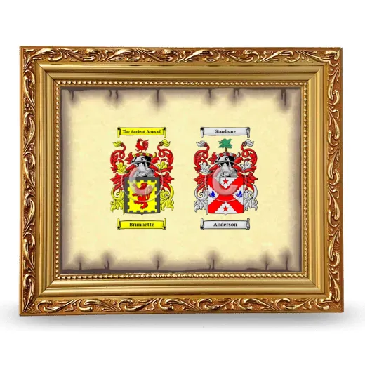 Anniversary Framed - Gold