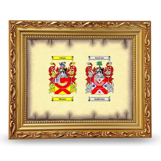 Anniversary Framed - Gold