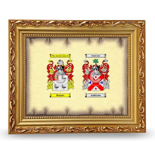 Anniversary Framed - Gold