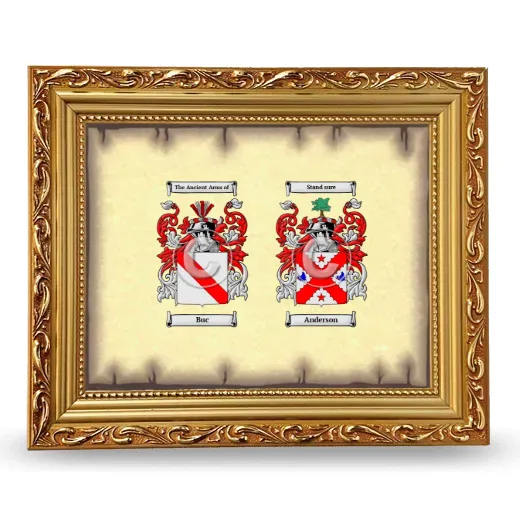 Anniversary Framed - Gold