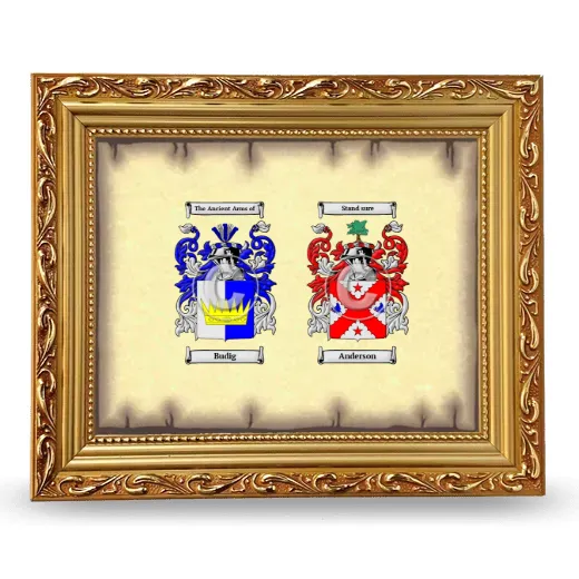 Anniversary Framed - Gold