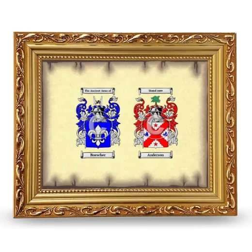 Anniversary Framed - Gold