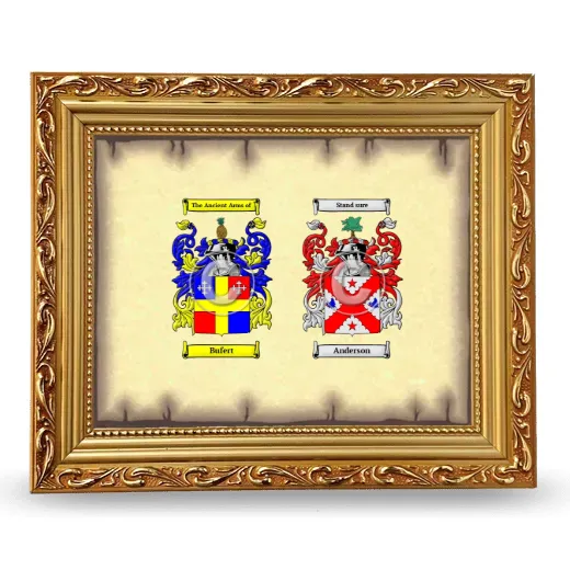 Anniversary Framed - Gold