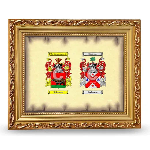 Anniversary Framed - Gold