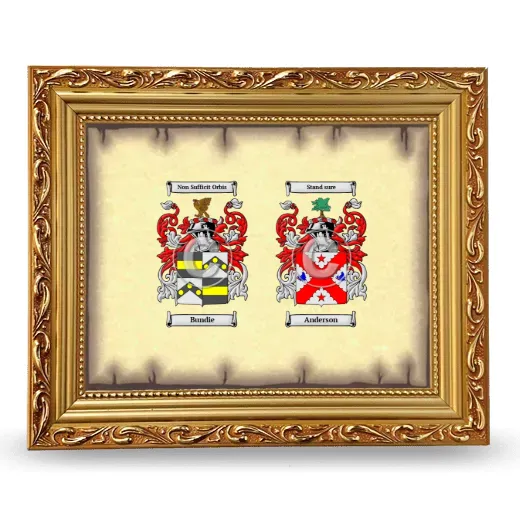 Anniversary Framed - Gold