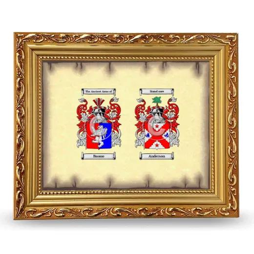 Anniversary Framed - Gold