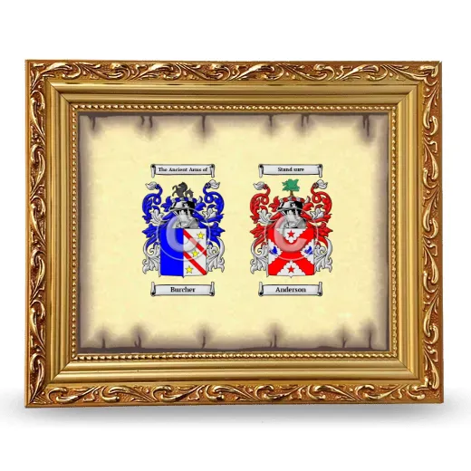 Anniversary Framed - Gold