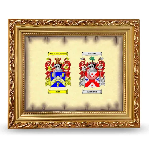 Anniversary Framed - Gold