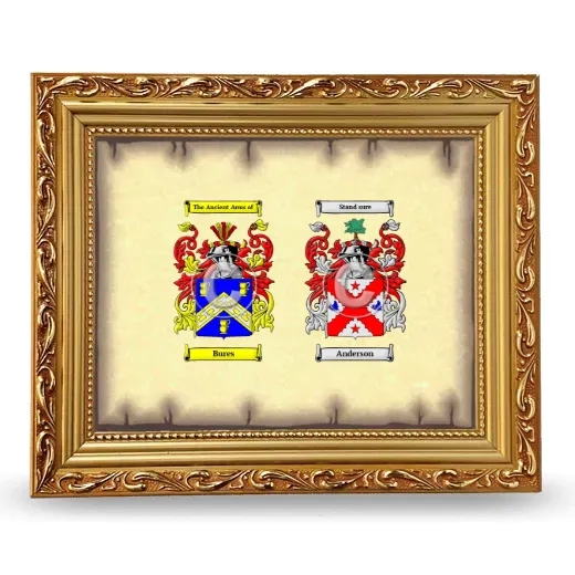 Anniversary Framed - Gold