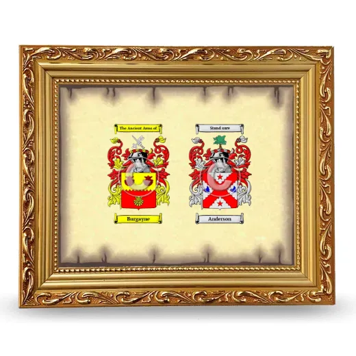 Anniversary Framed - Gold