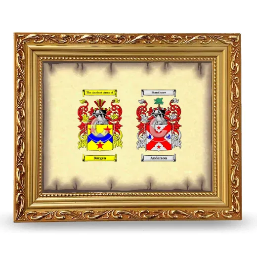 Anniversary Framed - Gold