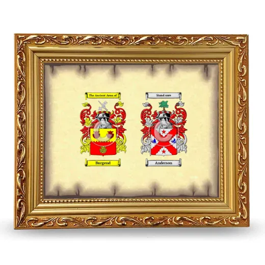 Anniversary Framed - Gold