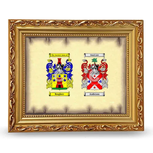 Anniversary Framed - Gold