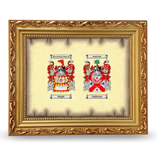 Anniversary Framed - Gold