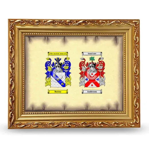 Anniversary Framed - Gold