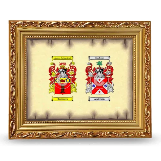 Anniversary Framed - Gold