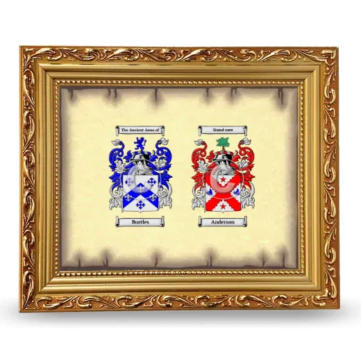 Anniversary Framed - Gold