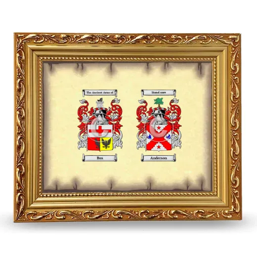 Anniversary Framed - Gold