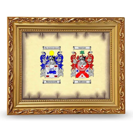 Anniversary Framed - Gold