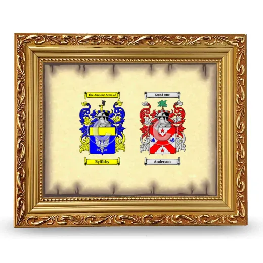 Anniversary Framed - Gold