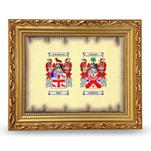 Anniversary Framed - Gold