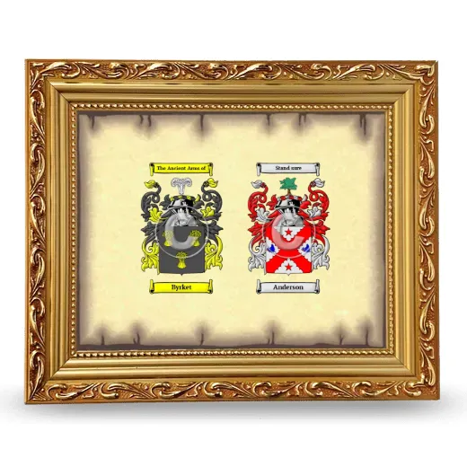 Anniversary Framed - Gold