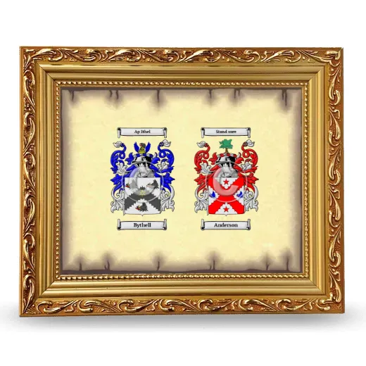 Anniversary Framed - Gold