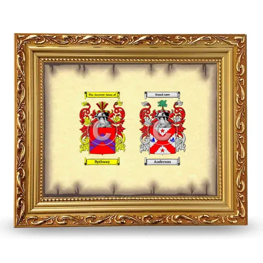 Anniversary Framed - Gold