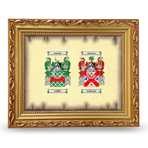 Anniversary Framed - Gold