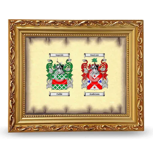 Anniversary Framed - Gold