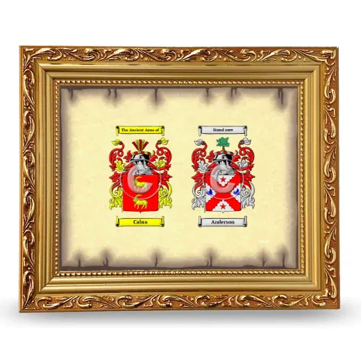 Anniversary Framed - Gold