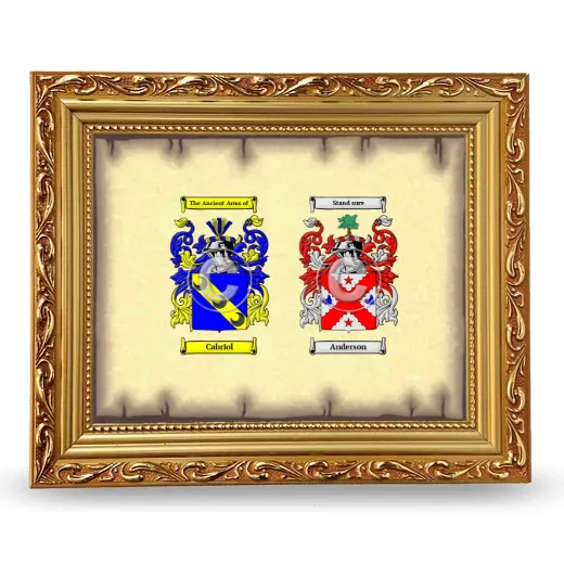 Anniversary Framed - Gold