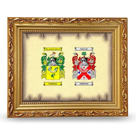 Anniversary Framed - Gold