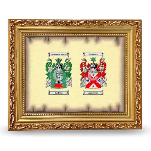 Anniversary Framed - Gold