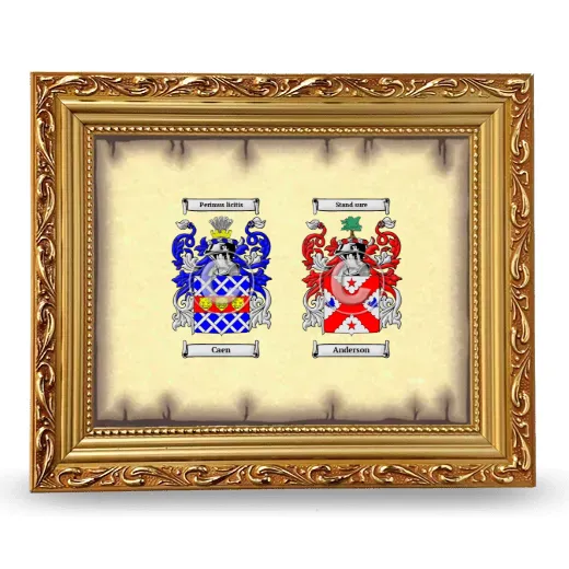 Anniversary Framed - Gold