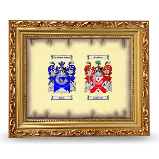 Anniversary Framed - Gold
