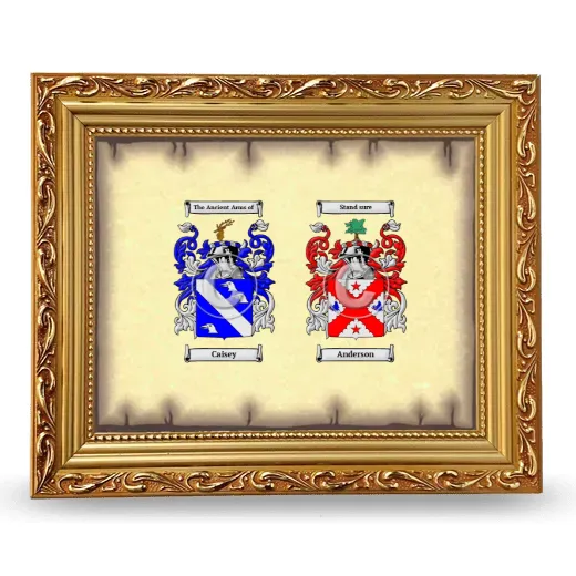 Anniversary Framed - Gold