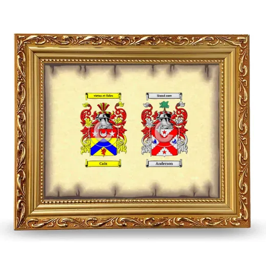 Anniversary Framed - Gold