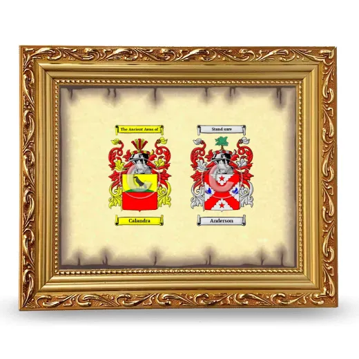 Anniversary Framed - Gold