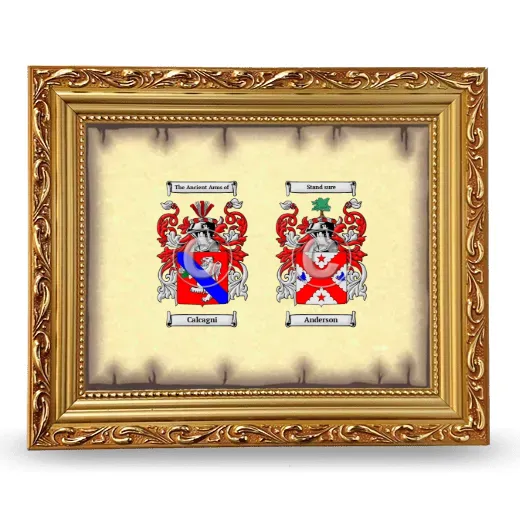 Anniversary Framed - Gold