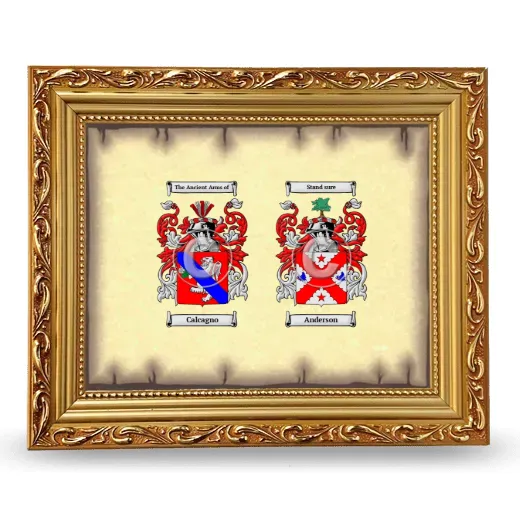 Anniversary Framed - Gold