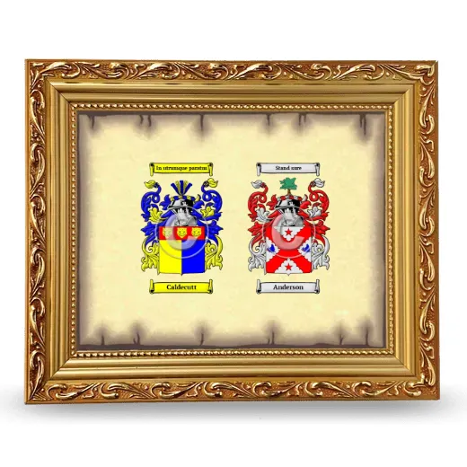 Anniversary Framed - Gold